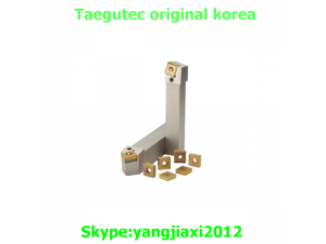 1.Original Korea brand;  
2.Suitable for steel & stainless steel & cast iron & nonferrous products; 
3.A wide range of products for cutting,milling and threading; 
4.Stability and security in productive turning; 
5.ISO & ANSI application area. 
