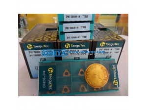 Place of Origin:	
South Korea
Brand Name:	
Taegutec
Material:	
Tungsten Carbide
Usage:	
External Turning Tool
Hardness:	
60-350
Coating:	
PVD CVD
Color:	
Yellow + Black