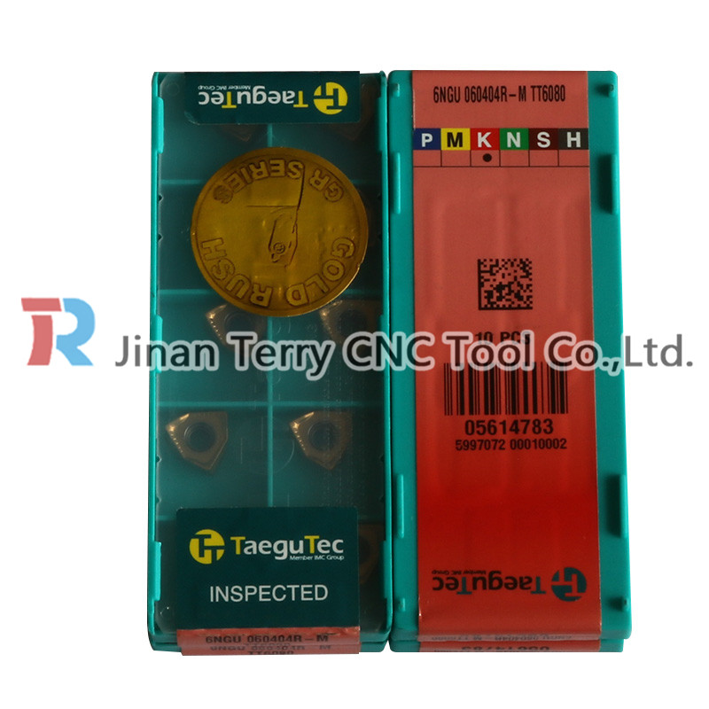 Taegutec carbide turning inserts threading inserts 6NGU 060404RM
