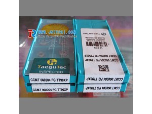 Place of Origin: Korea
Brand Name: Taegutec
Model Number: All model 
Material: Tungsten carbide insert
Usage:  Turning Tool 
Color:yellow/black/grey
Hardness: 60-350 
Coating: PVD/CVD 
Price: More competitive 
Delivery: Within 7-15days
